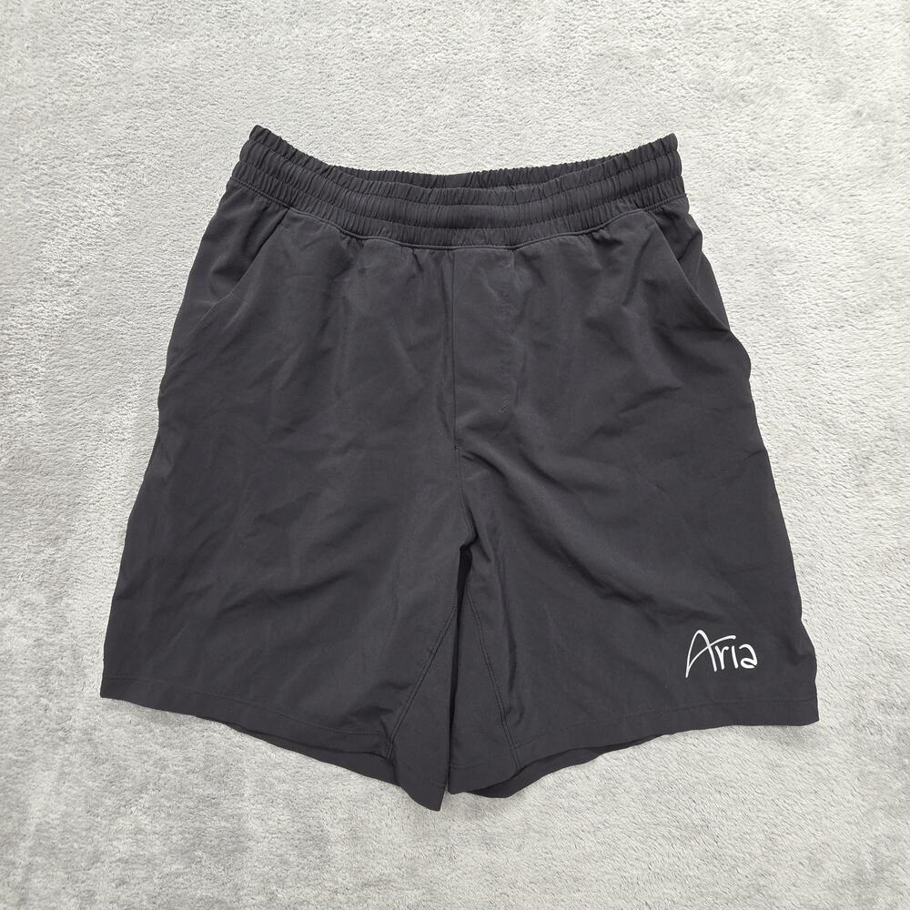 Lululemon Shorts Mnes S Black Aria Drawstring Pockets